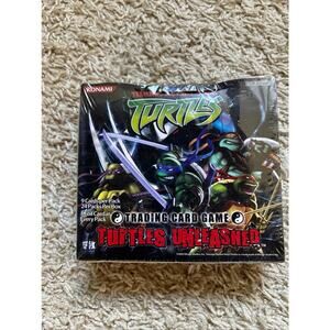 TMNT TURTLES UNLEASHED TCG  1ST EDITION SEALED BOX